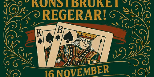 Konstbruket regerar - konsert, konstutst\u00e4llning och mycket annat!