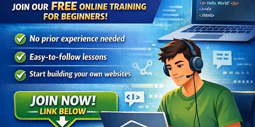 free training on html