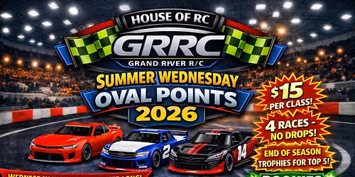 SUMMER WEDNESDAY NIGHT OVAL POINTS 2026