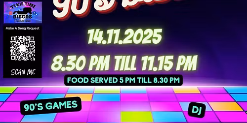 90\u2019s Disco @ The Talbot Inn, Cleobury Mortimer 