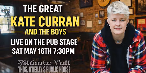 Kate Curran Live on the Pub Stage