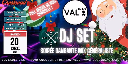 SOIRÉE DJ SET SPÉCIALE de NOËL !