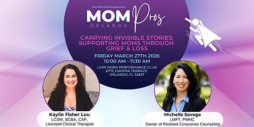 Carrying Invisible Stories: Supporting Moms Through Grief & Loss