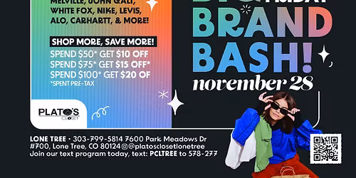 BLACK FRIDAY: BIG BRAND BASH! 