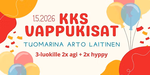 Virallinen agilitykilpailu 1.5.2026 Kotkassa