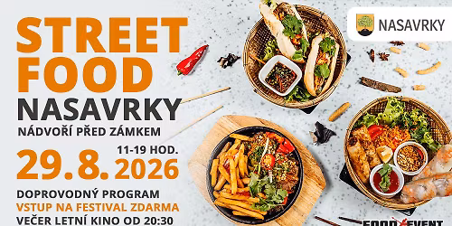 STREET FOOD FESTIVAL Nasavrky 2026