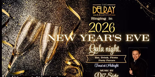 New Year's @The Delray Ballroom 