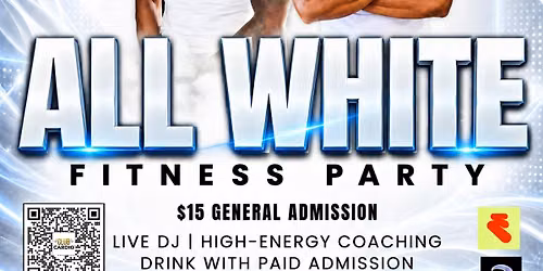 ALL WHITE FITNESS PARTY