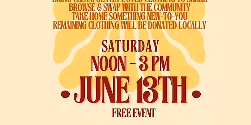 Palm Bay Clothing Swap — Southern Cypress Bistro