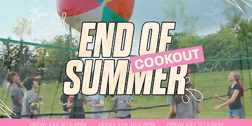End of Summer Hangout & Cookout