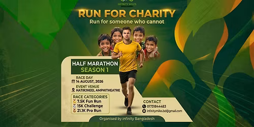 Run For Charity ~ Half Marathon ~ Season - 1