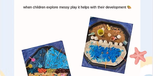 Under the sea messy play \ud83e\udebc\ud83d\udc20\ud83d\udc33\ud83e\udd80