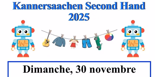 Kannersaachen Second Hand 2025