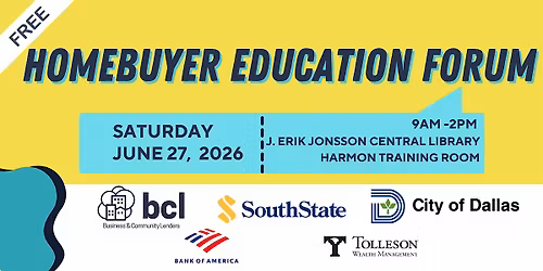 Homebuyer Education Forum (DALLAS )