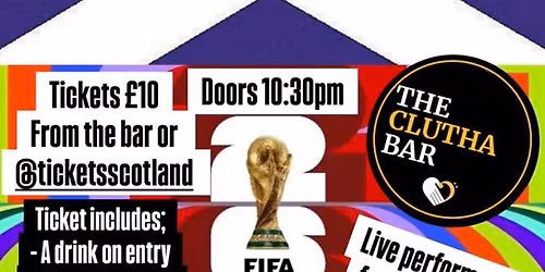 Haiti v Scotland live at the Clutha Bar