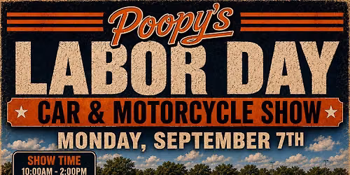 Poopy\u2019s Car & Motorcycle Show