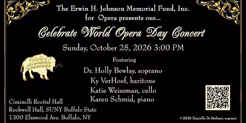 World Opera Day Celebration 2026
