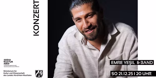 Emre Ye\u015fil & Band (Support: Boya Dim) \u2022 Bollwerk 107 \u2022 Moers