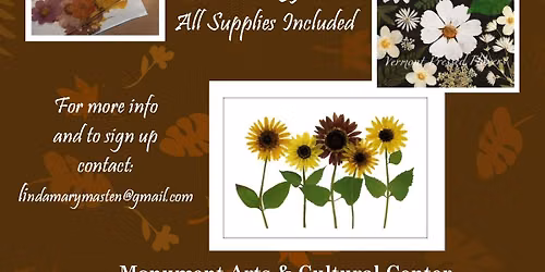 Art from the Garden, Ellie Roden's Creating with Pressed Flowers