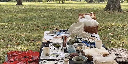 Tea & Textile Workshop in the Park
