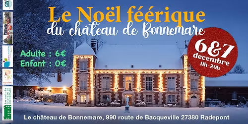 Le 6,7 d\u00e9cembre Bonnemare f\u00eate No\u00ebl !