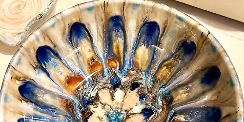Peacock Pottery Glazing Workshop