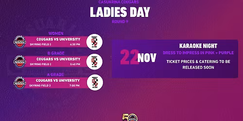 Ladies Day | Round 9 