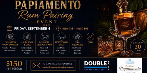 Double Down - Rum Pairing Event