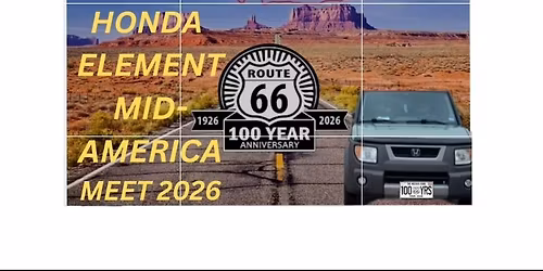 Mid America Honda Element Route 66 100 year Celebration