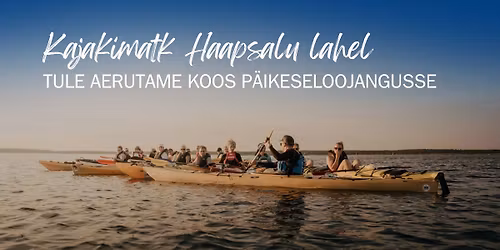 Kajakimatk Haapsalu lahel 26. juunil
