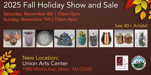 Potters Guild of NJ Holiday Show & Sale