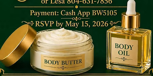 Create Your Own Body Butter and Oil Blend
