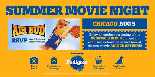 DRIVE-IN MOVIE NIGHT - AIR BUD - CHICAGO