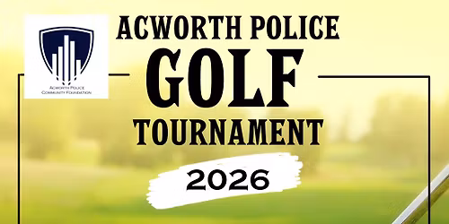 Acworth Police Community Golf Tournament 