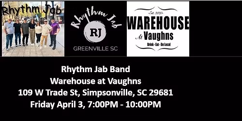 Rhythm Jab Band - Warehouse at Vaughns
