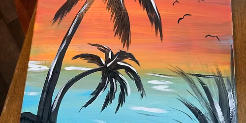 July Sip and Paint Class