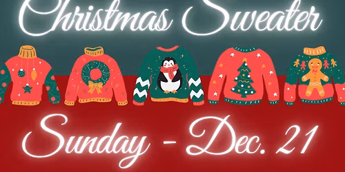 Christmas Sweater Sunday 2025