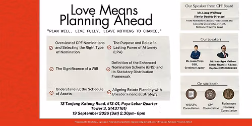 Love Means Planning Ahead