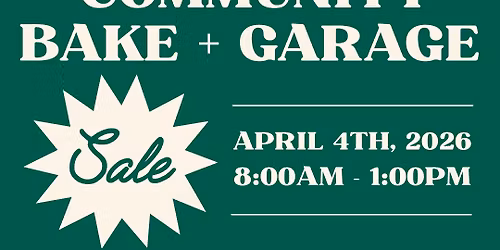 Community Garage Sale 