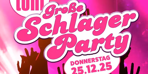 Schlagerparty am 1. Weihnachtsfeiertag