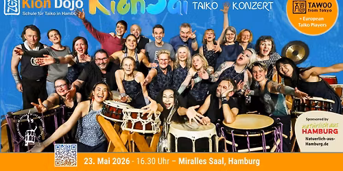 KionSai 2026 - Taikokonzert - Rhythm of Life - 20 Jahre Kion Dojo