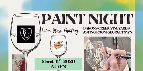 Barons Creek Paint Night