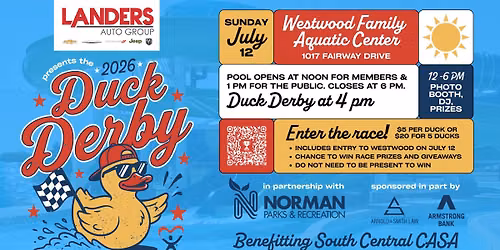 2026 CASA Duck Derby