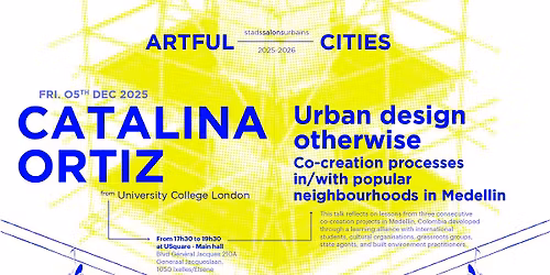 Urban design otherwise with Catalina Ortiz