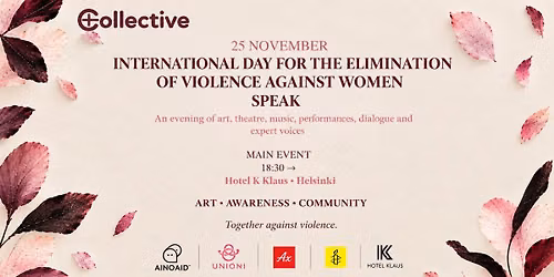 International day for the elimination of violence against women