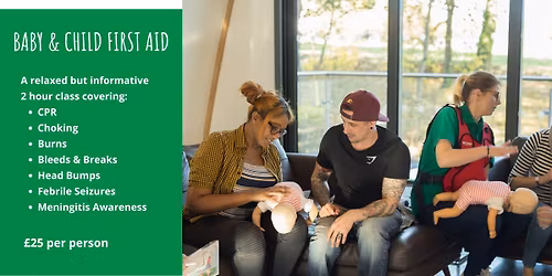 Lincoln - Baby & Child First Aid Class