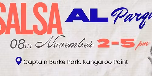 Salsa al Parque (Free Snack, Music and dancing)