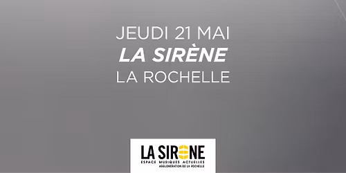 THE YOUNG GODS + ARNAUD FOURNIER - La Sir\u00e8ne, La Rochelle - 20H