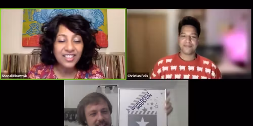 John Roberts with Shonali Bhowmik