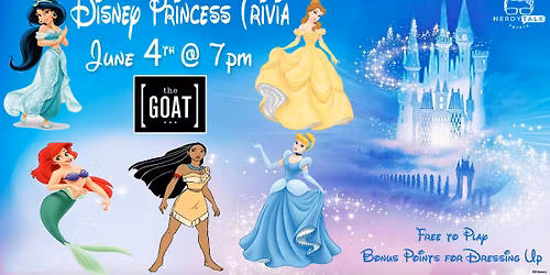 Disney Princess Trivia Night in Murfreesboro!